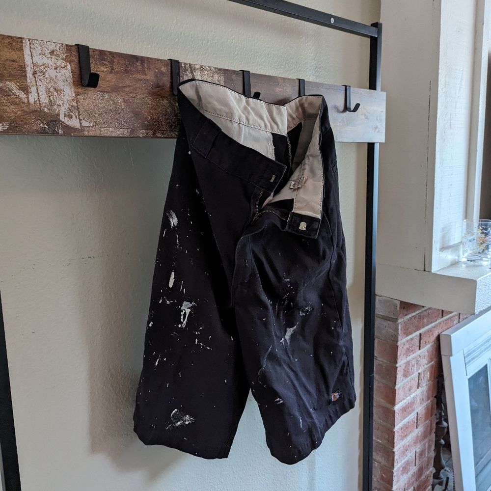 Dickies Work Shorts in Navy Blue, Size 36 Waist